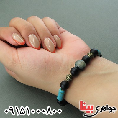 دستبند چند جواهر زیبا و خاص شیک _کد:27735