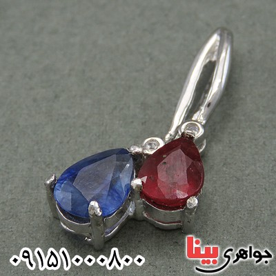 گردنبند چند جواهر رودیوم خاص و زیبا زنانه _کد:27756