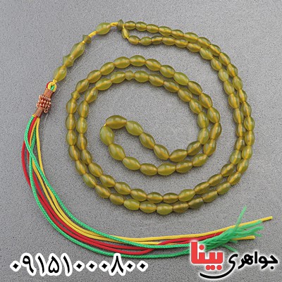 تسبیح شامقصود زیتونی اقغانی 101 دانه ای _کد:27774