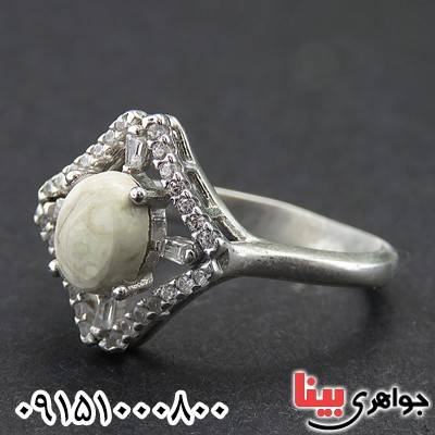 انگشتر خرمهره زیبا و عالی زنانه _کد:27816