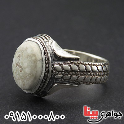 انگشتر خرمهره مردانه موکل دار _کد:27822