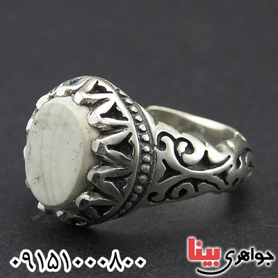 انگشتر خرمهره مردانه خاص و موکل دار _کد:27823