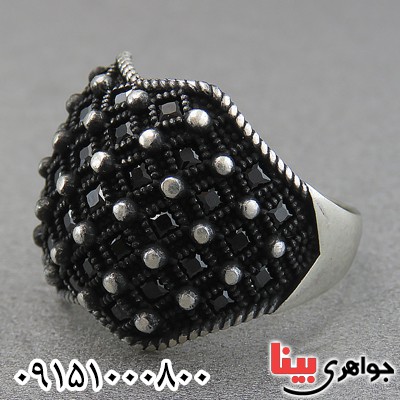 انگشتر نقره مردانه میکروستینگ بسیار زیبا و خاص _کد:27866
