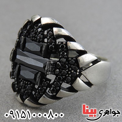 انگشتر نقره مردانه میکروستینگ بسیار خاص و زیبا _کد:27867