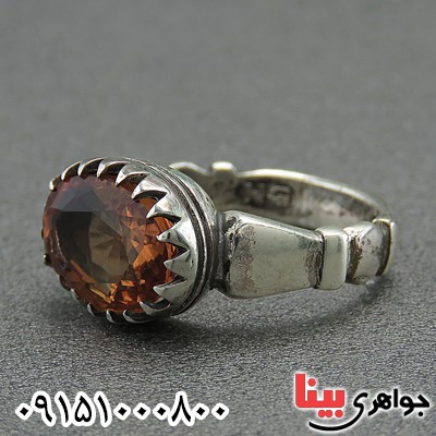 انگشتر الکساندریت خاص و شیک مردانه خوشرنگ _کد:27940