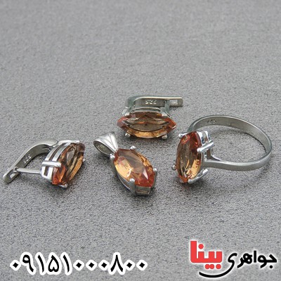 سرویس الکساندریت رودیوم خاص خوشرنگ زنانه