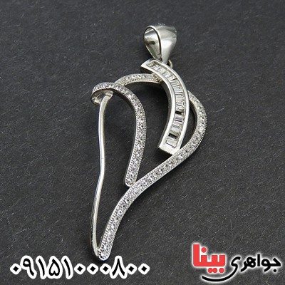 گردنبند نقره رودیوم خاص و شیک زنانه _کد:27974