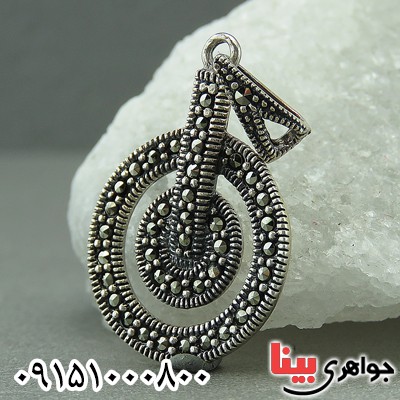 گردنبند نقره مارکازیتی خاص و زیبا زنانه
