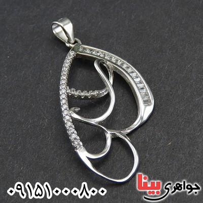 گردنبند نقره رودیوم زنانه زیبا و خاص