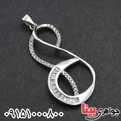 گردنبند نقره شیک و خاص رودیوم زنانه