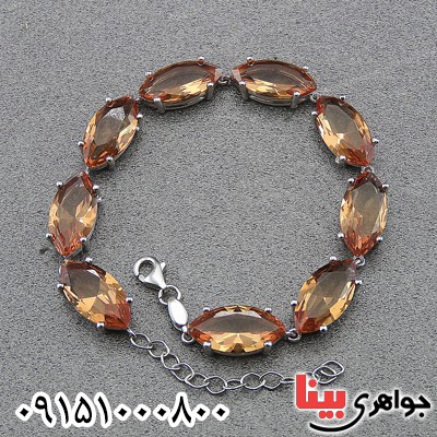 دستبند الکساندریت زیبا خاص زنانه