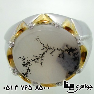 انگشتر عقیق شجری مردانه درشت و فاخر انگشتر عقیق شجری مردانه درشت و فاخر