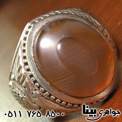 انگشتر عقیق سلیمانی خاص مردانه