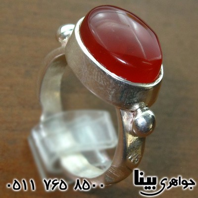 انگشتر عقیق یمنی مردانه صفوی