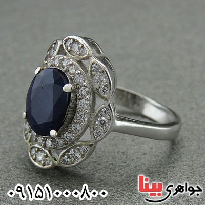 انگشتر یاقوت کبود خاص و خوشرنگ