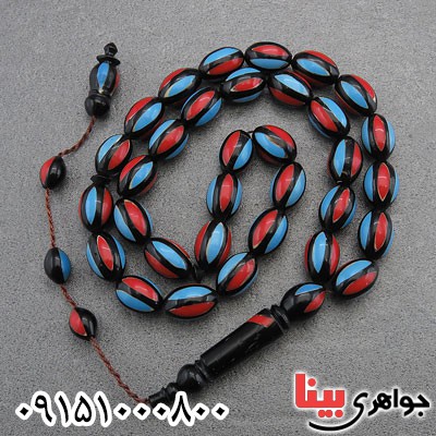تسبیح کشکول (کوک) خاص 33 دانه ای مینا کاری شده _کد:28790