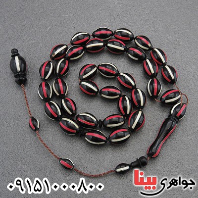 تسبیح کشکول (کوک) مرصع کاری 33 دانه ای خاص و زیبا _کد:28791