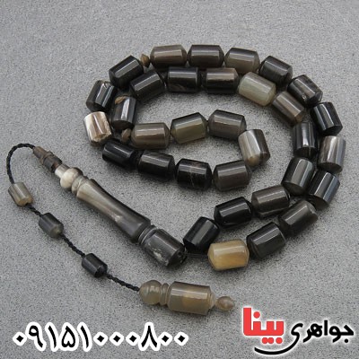 تسبیح استخوان شاخ بوفالو 33 دانه ای زیبا _کد:28816