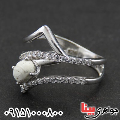 انگشتر خر مهره موکل دار خاص زنانه _کد:28983