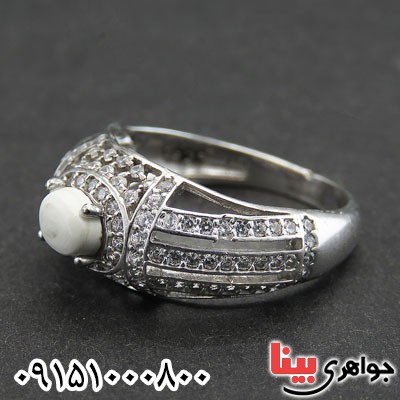 انگشتر خر مهره موکل دار زنانه بسیار زیبا _کد:28986