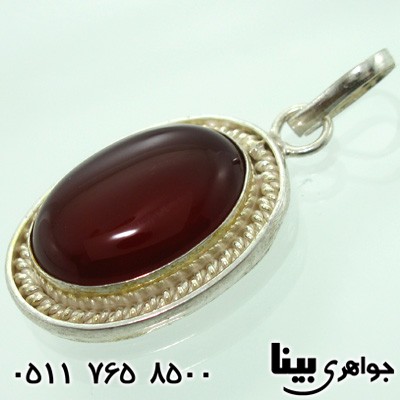 گردنبند عقیق قرمز خوشرنگ