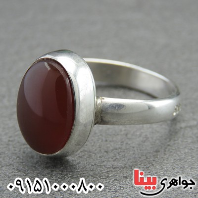 انگشتر عقیق یمنی مردانه خاص زیبا و شیک _کد:29311