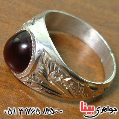 انگشتر عقیق قرمز بچگانه