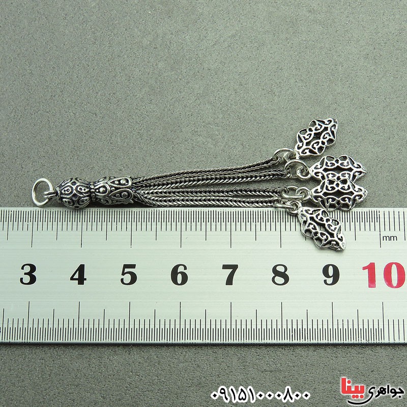 کرکوش نقره آویز شیک _کد:29387