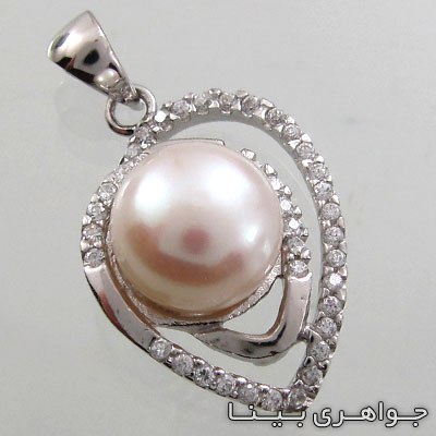 گردنبند مروارید دو اشک