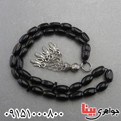 تسبیح عقیق یمنی فاخر و خاص 33 دانه ای زیبا