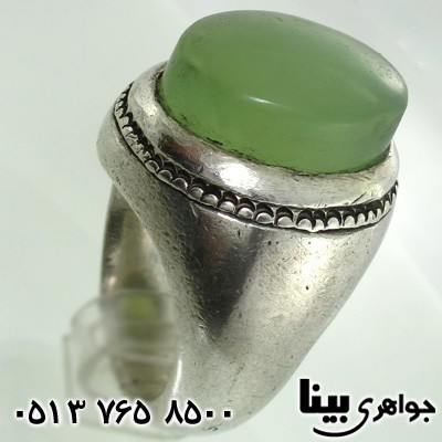 انگشتر عقیق یمنی یشمی مردانه فاخر قدیمی درشت