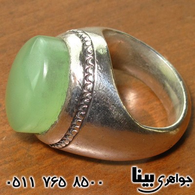 انگشتر عقیق یمنی یشمی مردانه فاخر قدیمی درشت
