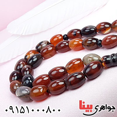 تسبیح عقیق سلیمانی خاص و خوشرنگ _کد:29594