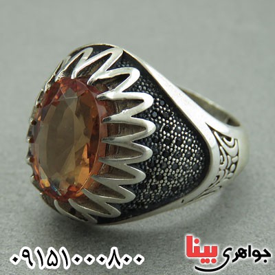 انگشتر الکساندریت میکروستینگ خاص و شیک _کد:29620