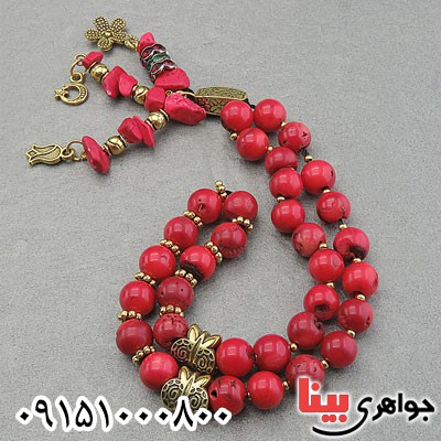 تسبیح مرجان خوشرنگ بسیار شیک _کد:29715