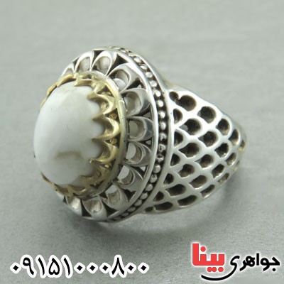 انگشتر خرمهره مردانه بسیار زیبا و فاخر _کد:29764