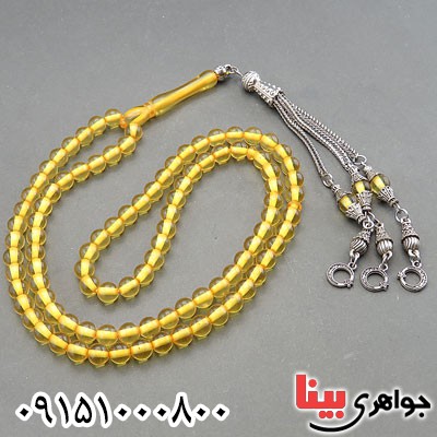 تسبیح سندلوس 101 دانه ای زیبا و خوشرنگ _کد:29789