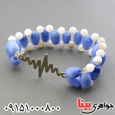 دستبند چند جواهر خوشرنگ بسیار زیبا _کد:29872