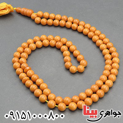 تسبیح کهربا 101 دانه ای خاص و زیبا _کد:29940