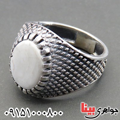 انگشتر خرمهره مردانه شیک فاخر _کد:30039