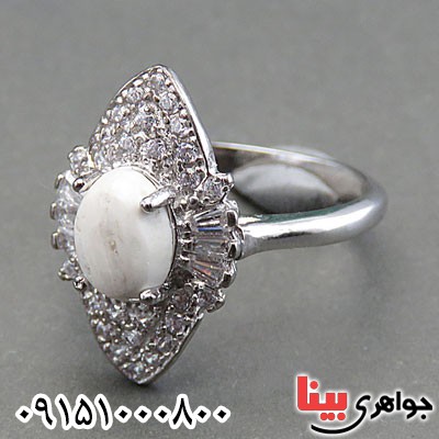 انگشتر خرمهره رودیوم خاص _کد:30045