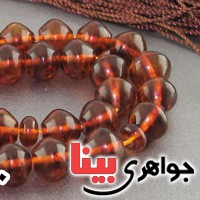 تسبیح کهربا روسی۳۳ دانه ای فاخر درجه یک بسیار عالی _کد:30189