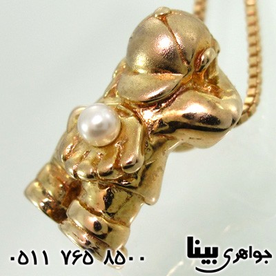 گردنبند مروارید طرح فانتزی