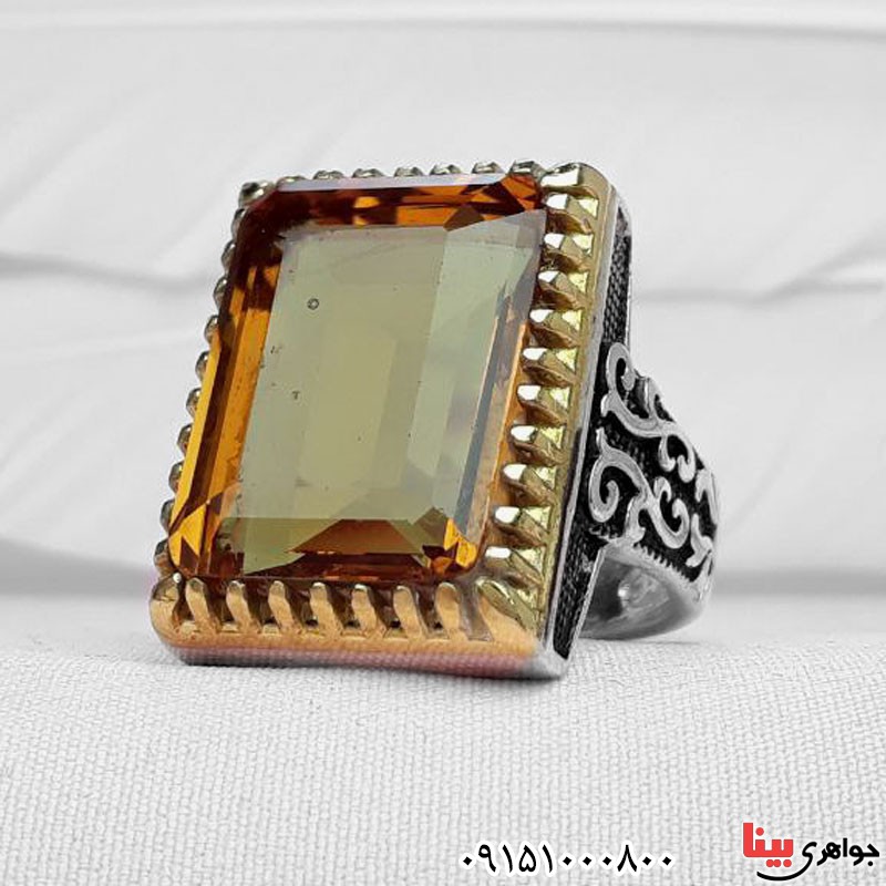 انگشتر الکساندریت مردانه درشت و خاص _کد:31156