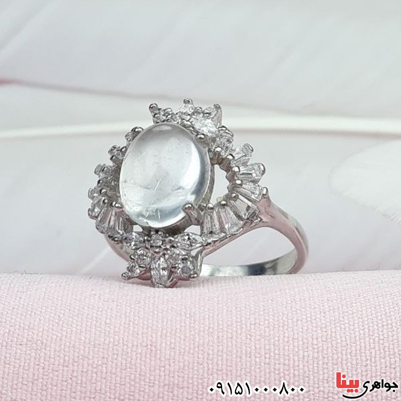انگشتر در نجف زنانه رودیوم زیبا _کد:31495