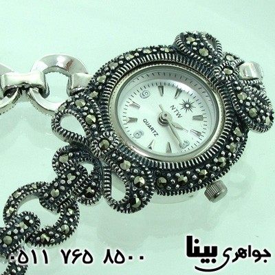 ساعت حدید زنانه پاپیونی