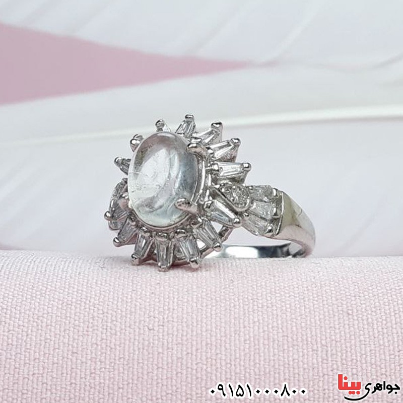 انگشتر در نجف رودیوم زنانه خاص _کد:32275