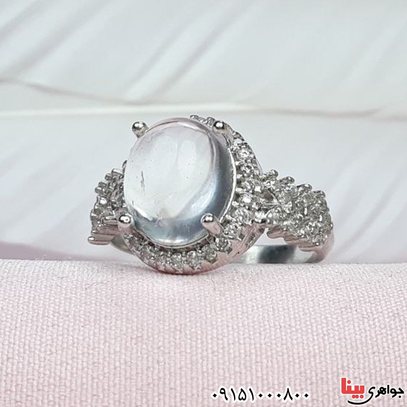 انگشتر در نجف رودیوم زنانه _کد:32283