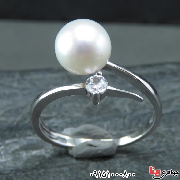 انگشتر مروارید شیک و بسیار خاص و زیبا _کد:32525