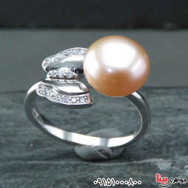 انگشتر مروارید بسیار زیبا و خاص زنانه _کد:32526